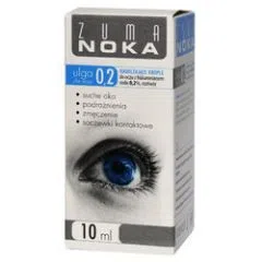Zuma Noka 0.2 ulga dla oczu , krople do oczu z hialuronianem 0,2 %, 10 ml 