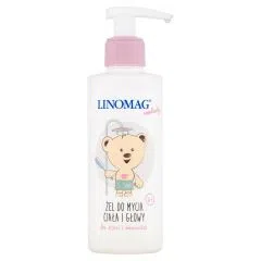 Linomag, żel do mycia ciała i głowy dla dzieci i niemowląt, 200 ml