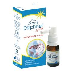 Dolphiner, spray, do uszu, po plywaniu, 15 ml