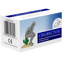Criorectum, sztyft krioterapeutyczny na hemoroidy, 1 szt.