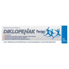 Diklofenak Perrigo, 10 mg/g, żel, 100 g
