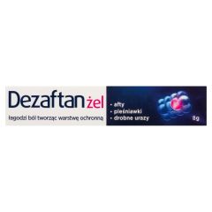 Dezaftan, żel do stosowania w jamie ustnej, 8 g