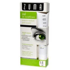 Zuma, żel ze świetlikiem przeciw workom pod oczami, 15 ml