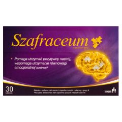 Szafraceum, tabletki powlekane, 30 szt.
