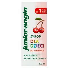 Junior angin, syrop dla dzieci, 100 ml