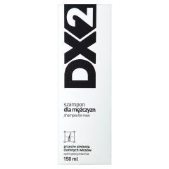 DX2, szampon dla mężczyzn przeciw siwieniu ciemnych włosów, 150 ml