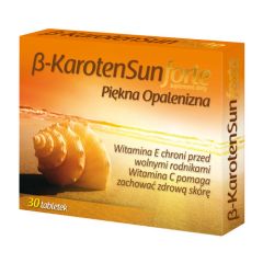 Starpharma, Beta-KarotenSun Forte, tabletki, 30 szt.