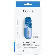 L'Biotica Płatki kolagenowe pod oczy, redukcja cieni i obrzęków, 3x2szt.