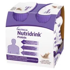 Nutridrink Protein, płyn o smaku mokka, 4 x 125 ml