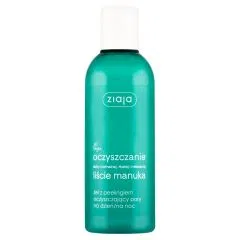 Ziaja Liście Manuka-Oczyszczanie, żel z peelingiem oczyszczający pory, na dzień i na noc, 200 ml