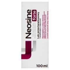 Neosine forte, 500 mg/5 ml, syrop, 100 ml