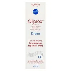 Oliprox, krem usuwający objawy łojotokowego zapalenia skóry, 40 ml