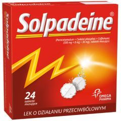 Solpadeine, tabletki musujące, 24 szt.