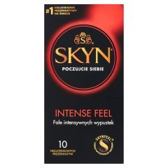 Skyn Intense Feel, nielateksowe prezerwatywy z wypustkami, 10 szt.