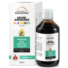 Produkty Bonifraterskie, Balsam Jerozolimski dla dzieci, syrop, 200 ml