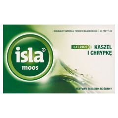 Isla-Moos, pastylki do ssania, 60 szt.