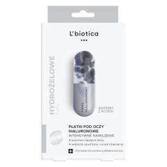 L'Biotica Płatki hialuronowe pod oczy, nawilżające, 3x2szt.