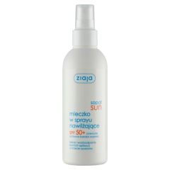 Ziaja Sopot Sun, mleczko w sprayu nawilżające, SPF 50+, 170 ml