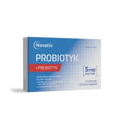 Novativ Probiotyk 5 mld bakterii, kapsułki, 10 sztuk