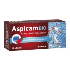 Aspicam Bio, 7,5 mg, tabletki, 30 szt.