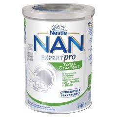 Nestle Nan ExpertPro Total Comfort, kolki, zaparcia, ulewania dla niemowląt od urodzenia, 400 g