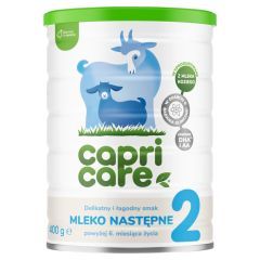 Capricare 2 mleko nastepne, prosz.,na mleku kozim, 400 g