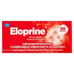 Eloprine, 500 mg, tabletki, 50 szt.