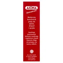 Ajona Stomaticum, koncentrat pasty do zębów, 6 ml
