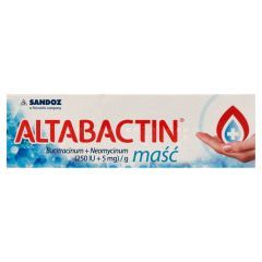 ALTABACTIN, (250 IU + 5000 IU)/g, maść, 5 g