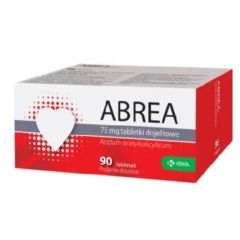 Abrea, 75 mg, tabletki dojelitowe, 90 tabletek dojelitowych