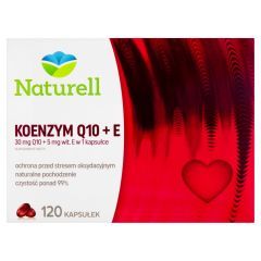 Naturell Koenzym Q10 + E, kapsułki, 120 szt.