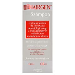 Hairgen, szampon przeciw wypadaniu włosów, pobudza wzrost nowych, 200 ml