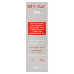Hairgen Spray (łysienie androgenowe, wypadanie włosów) 125 ml 