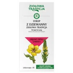 Ziołowa Tradycja Syrop z dziewanny, 952 mg/5 ml, syrop, 125 g
