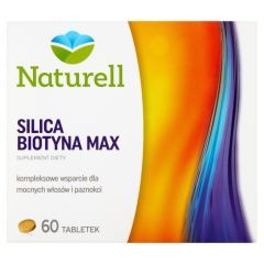 Naturell Silica Biotyna Max, tabletki, 60 szt.