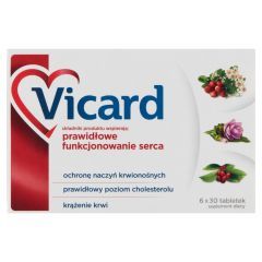 Vicard, tabletki.powlekane, 180 szt.
