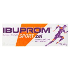 Ibuprom Effect (Ibuprom Sport), 50 mg/g, żel, 60 g