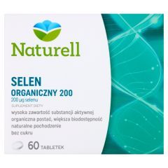 Naturell Selen Organiczny 200, tabletki, 60 szt.