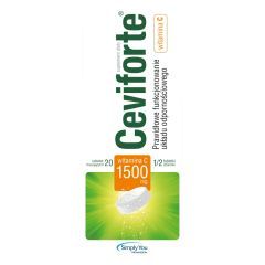 Ceviforte C 1500, tabletki musujące, 20 szt.