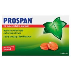 Prospan, 26 mg, pastylki miękkie, 20 szt.