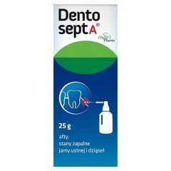 Dentosept A, płyn do stosowania w jamie ustnej, 25 g