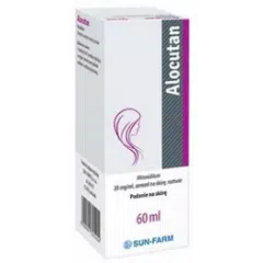 Alocutan, 20 mg/ml, aerozol na skórę, 60 ml, butelka