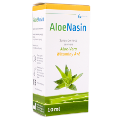 AloeNasin A+E, spray do nosa z aloesem i witaminami A+E, 10 ml