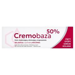 Cremobaza 50%, krem o właściwościach złuszczających, eliminujący zrogowacenia, 30 g