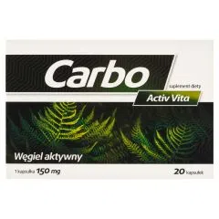 Carbo Activ Vita, kapsułki, 20 szt.