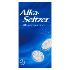 Alka-Seltzer, 324 mg, tabletki musujące, 10 sztuk
