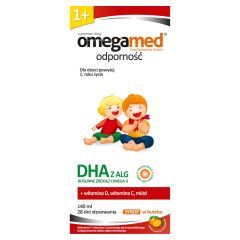 Omegamed Odporność 1+, syrop, 140 ml