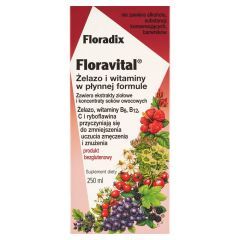 Floradix Floravital, płyn, 250 ml