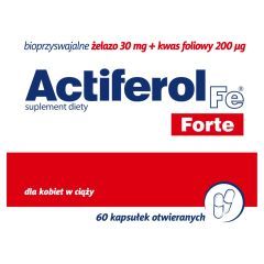 Actiferol Fe Forte, kapsułki otwierane, 60 szt.