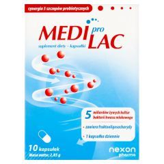 MediproLac, kapsułki, 10 szt.